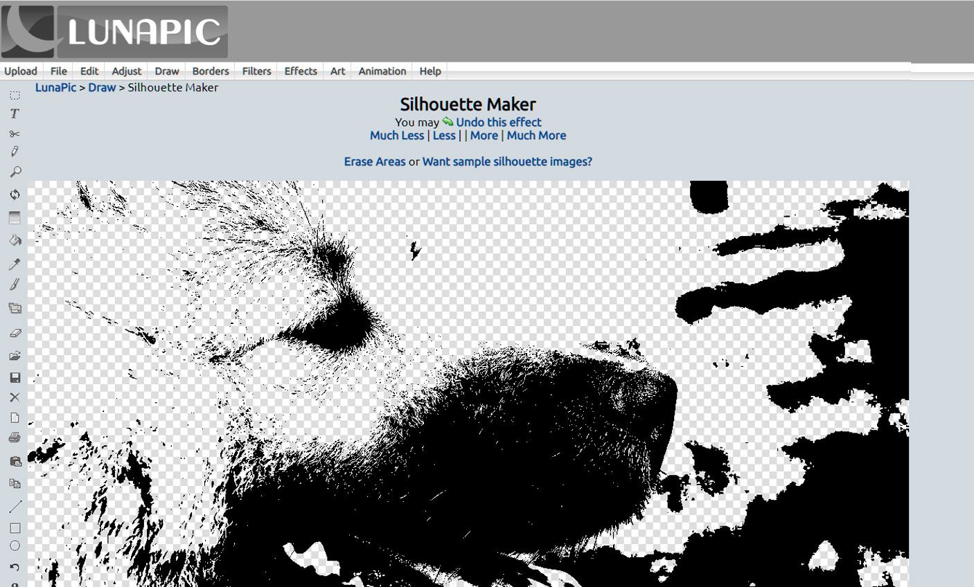 Silhouette Maker Online..