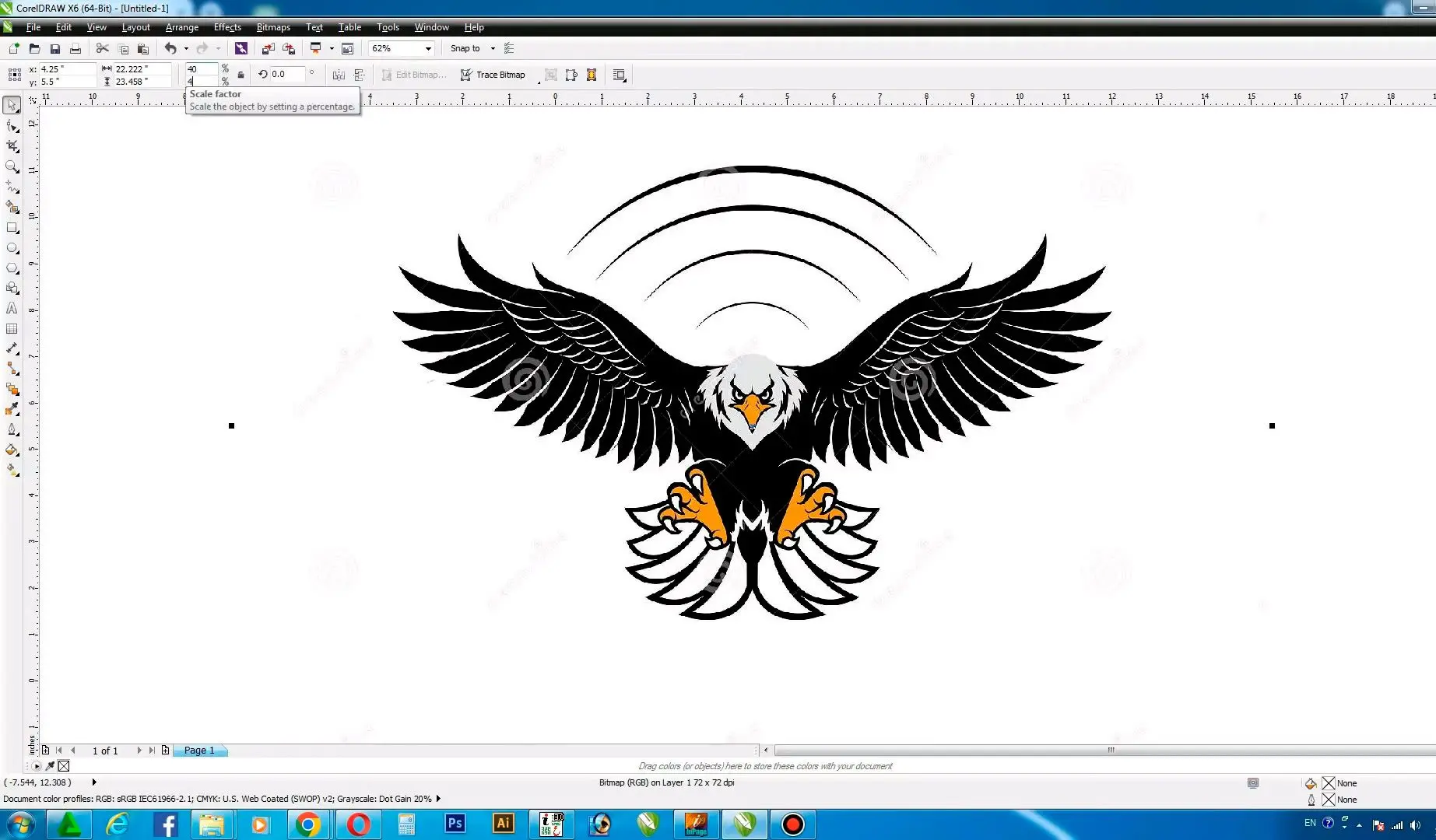 CorelDRAW Asetukset..