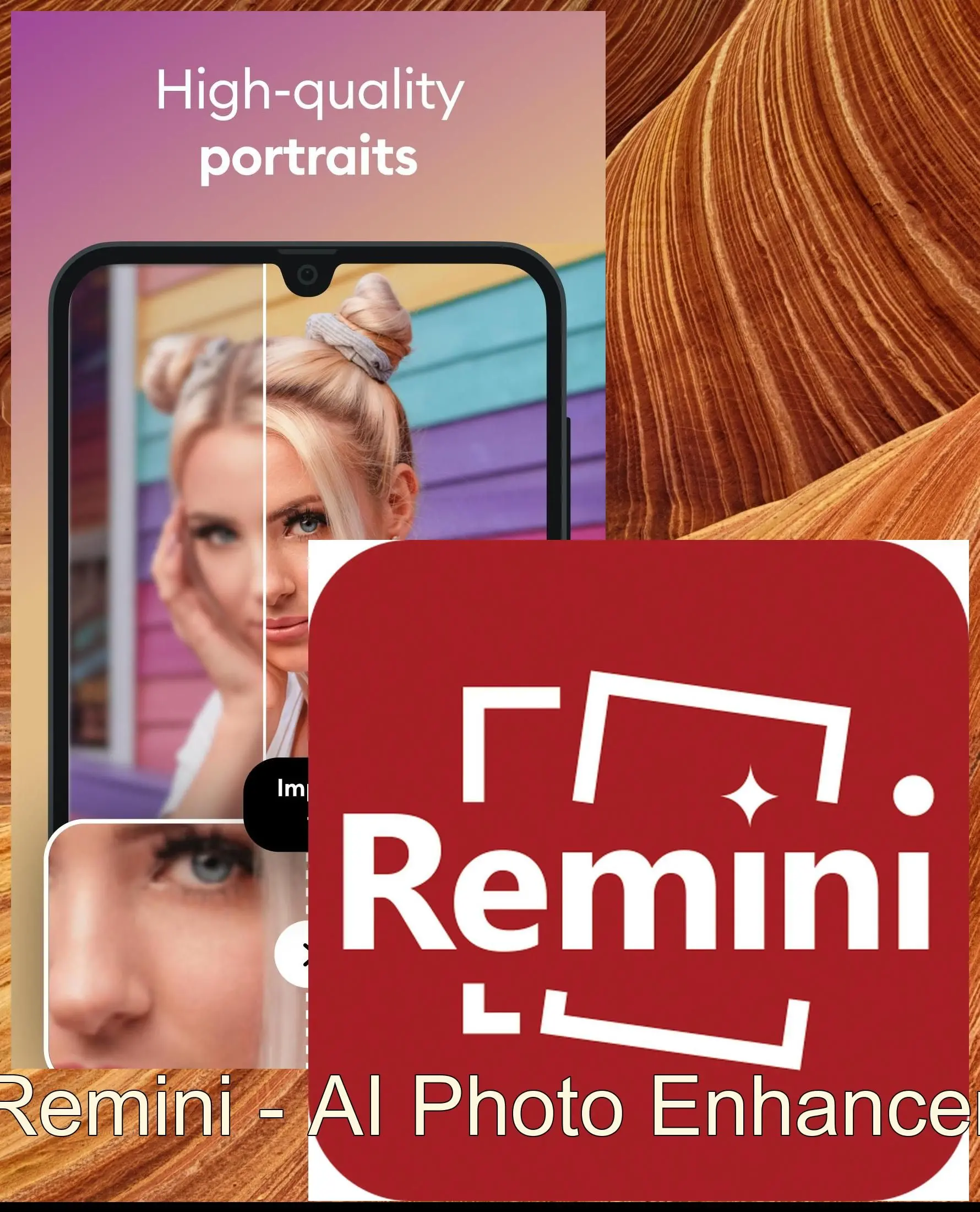 Remini - AI-valokuvien parantaja..