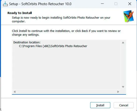 Lataa ja asenna SoftOrbits-sovellus kuvien muuntamiseksi 4K-resoluutioon..