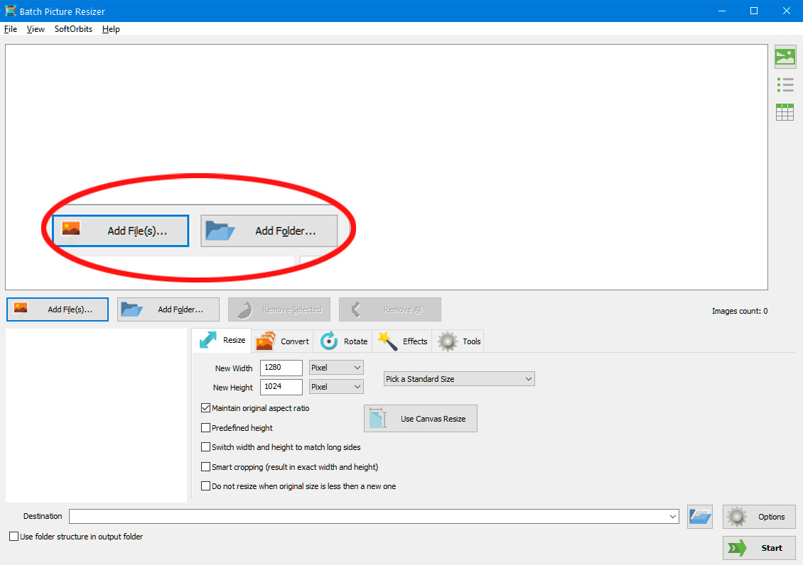 Lisätä tiedostoja GIF-kuvien rajaamiseen.
