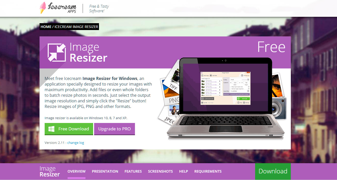 Icecream Image Resizer. Icecream Image Resizer.