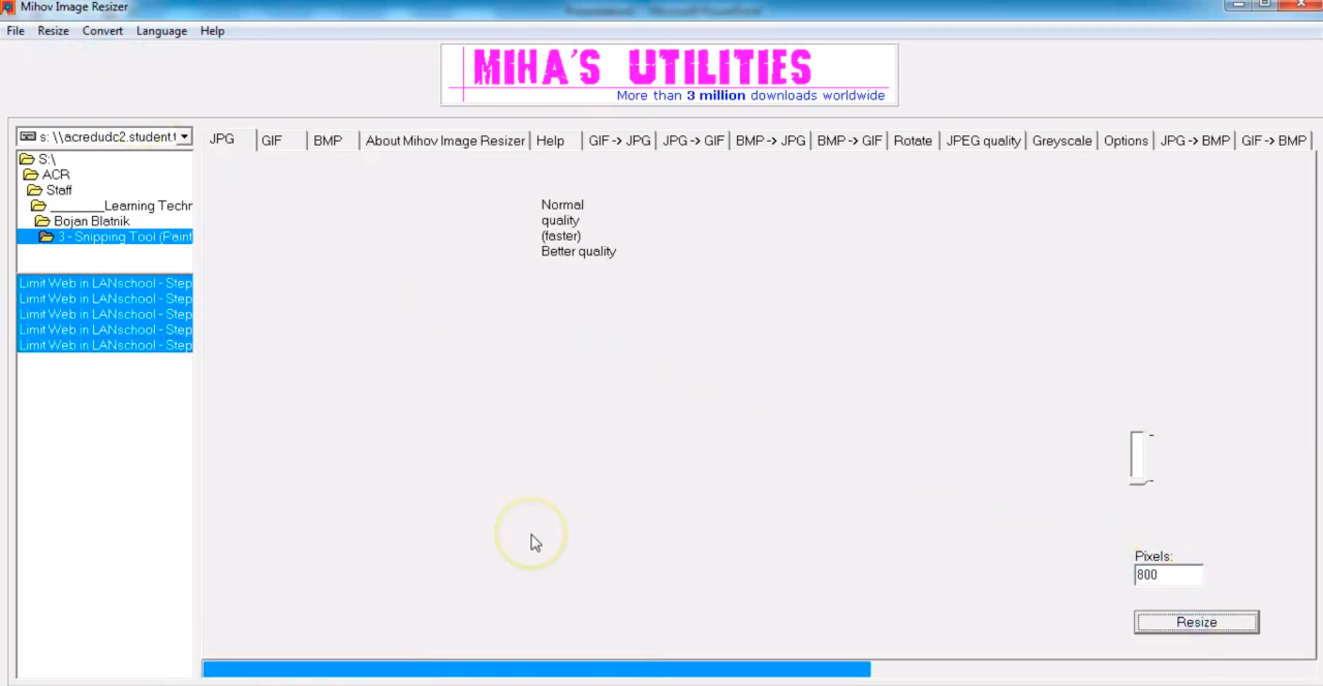 Mihov Image Resizer. Mihov Image Resizer.