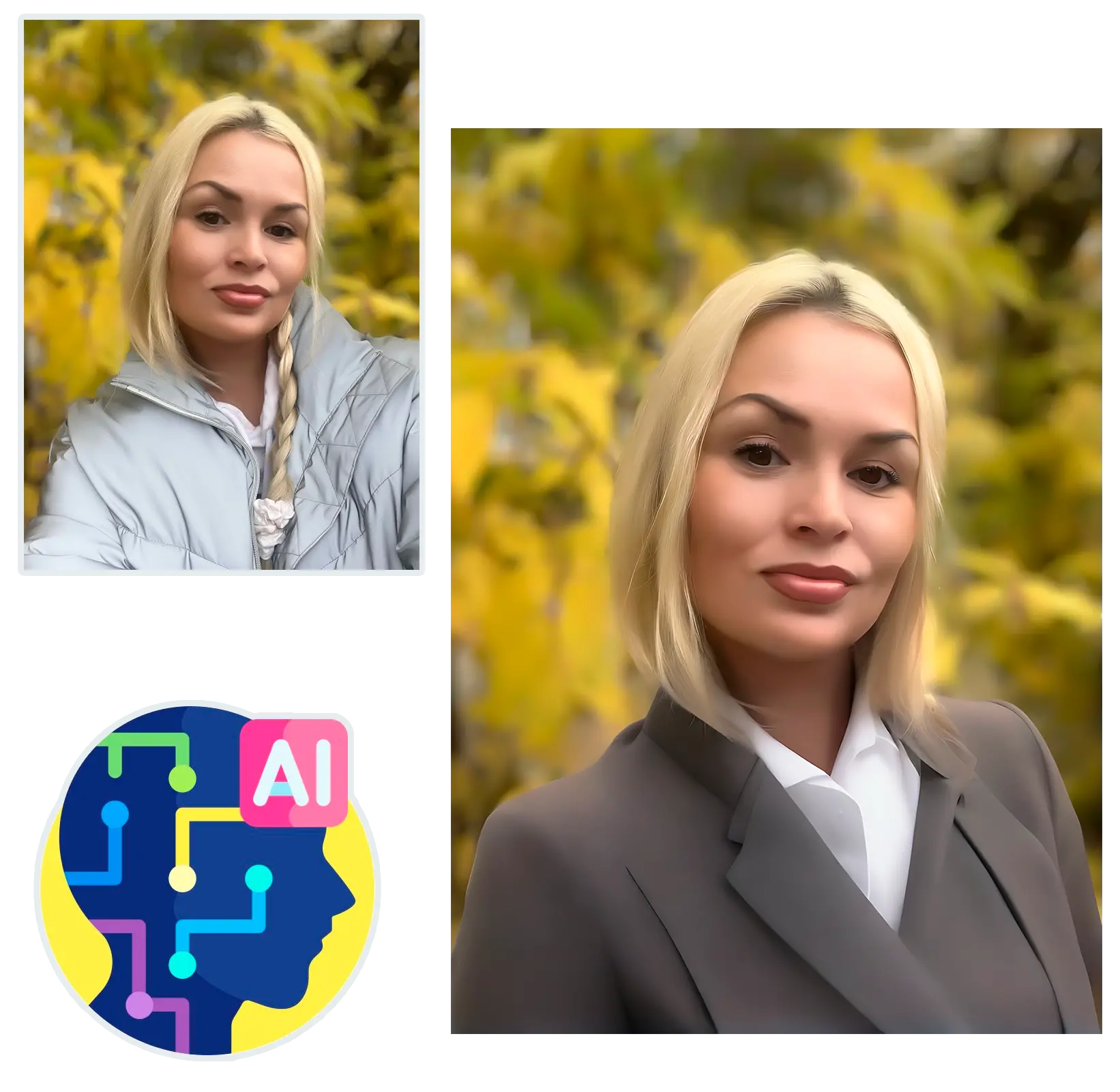 Tarkka AI-pukuvalokuvaeditori.