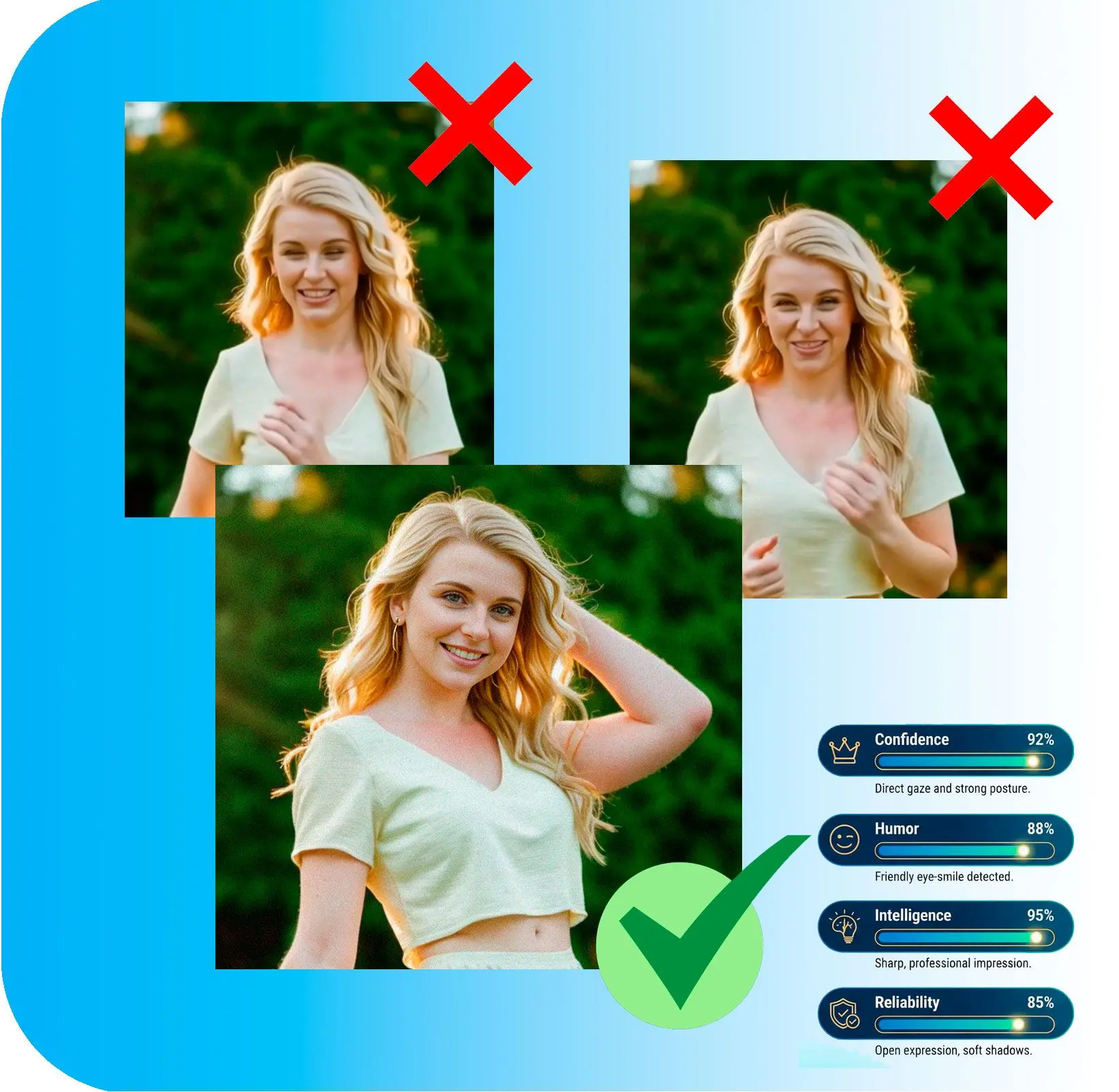 Valitse Paras Valokuvasi Useiden Kriteerien Perusteella.