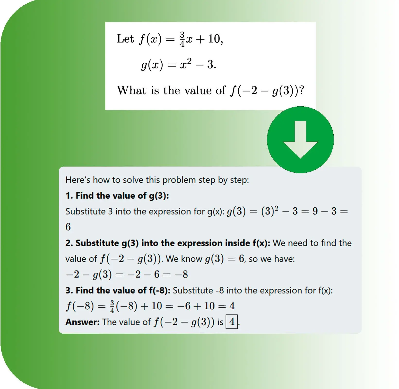 Vaiheittainen Matematiikan Ratkaisija.