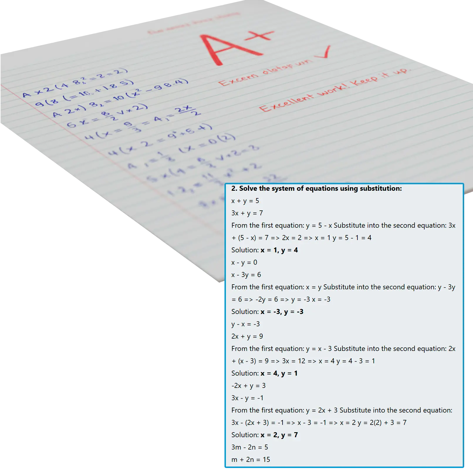 Matematiikan kotitehtäväapuri.