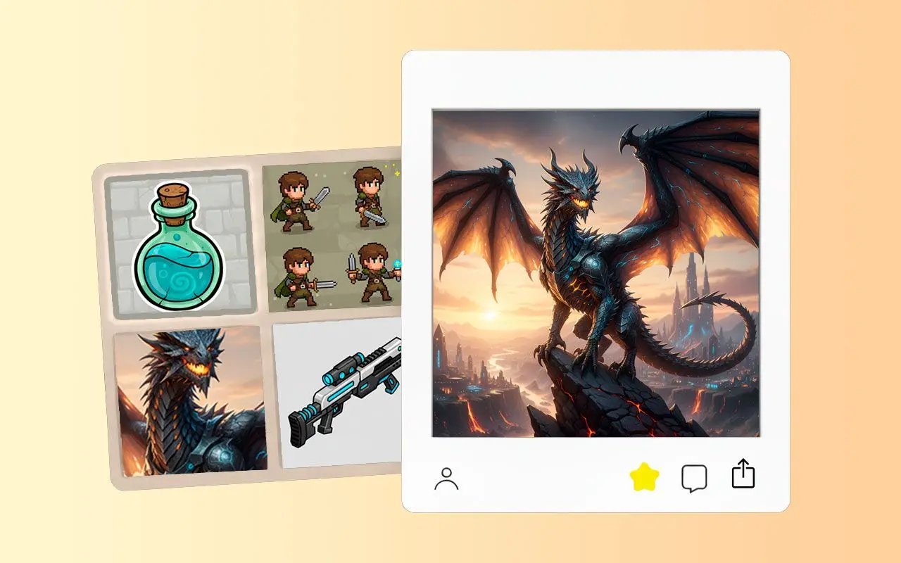 Luo mitä tahansa voit kuvitella: Peliresurssit & Spritet.