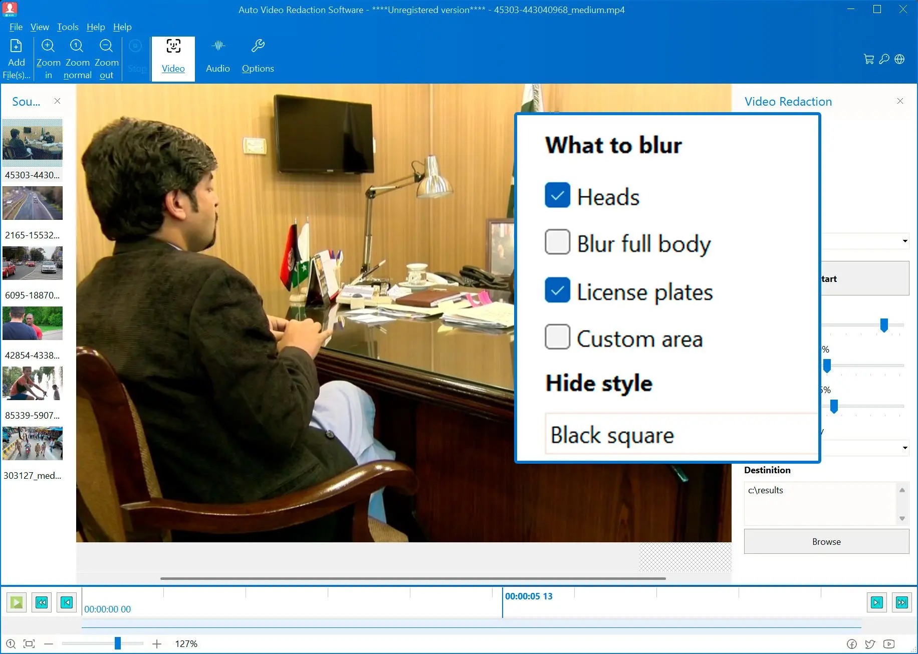 Valitse mitä editoidaan.