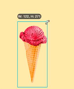 muuttaa animoidun gif-kuvan kokoa