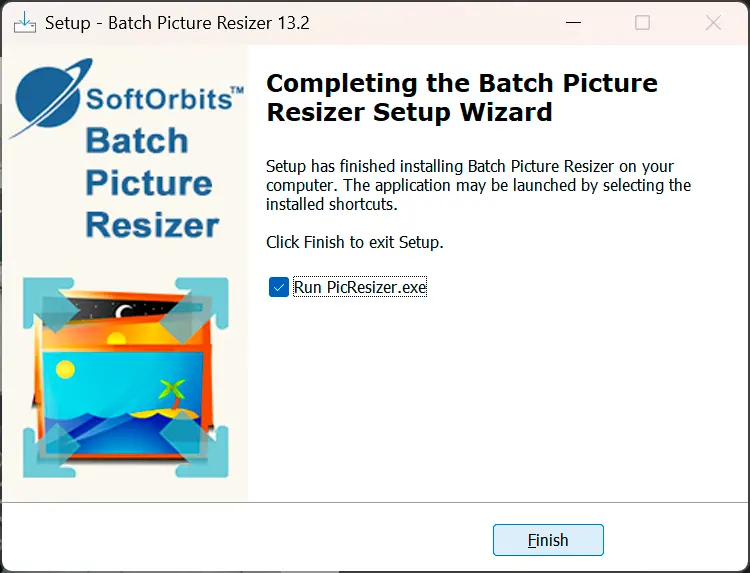 Lataa Batch Picture Resizer.