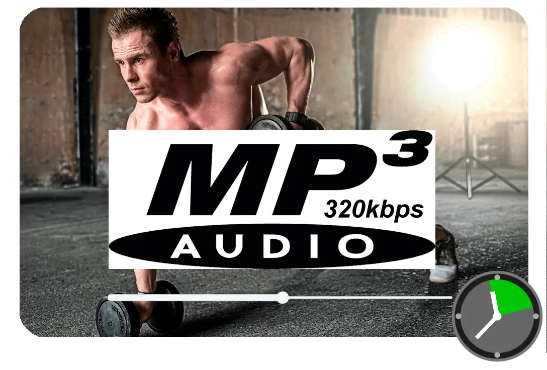 Valitse MP3-muoto.
