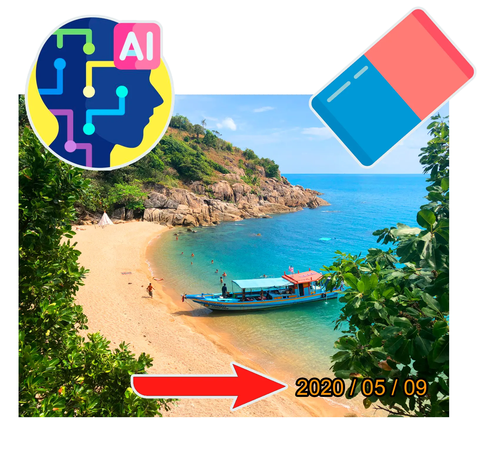 Tehokas AI-vesileiman Tunnistus.